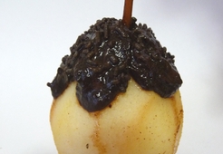 Груша в шоколаде