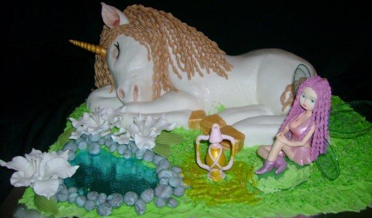 МК Торт "Фея и единорог" от Аннули