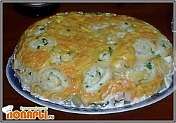 Рецепт: Салат "Клумба"