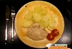 Курица по-нормандски