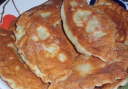 Рецепт: Пирожки с фаршем, куркумой и имбрем.