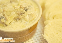 Рецепт: Грибной соус к мясу или кнедликам