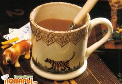 Горячий шоколад с корицей