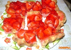 Рецепт: Клубничный пирог