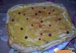 Рецепт: Слойка с лимонной начинкой