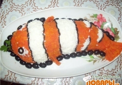 Рецепт: Салатик "Клоун"