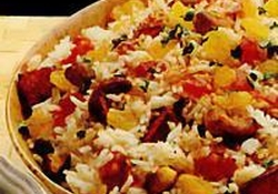 Рецепт: Разноцветный рис (Пушпанна)