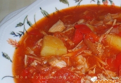 Суп-гуляш в венгерском стиле