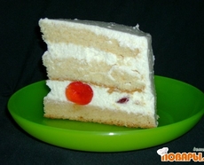 Рецепт: Ванильный шифоновый бисквит