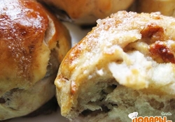 Рецепт: Ореховые булочки