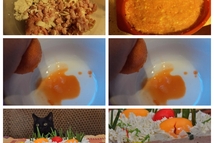 Шаг 3: Яйца варим и окрашиваем в …