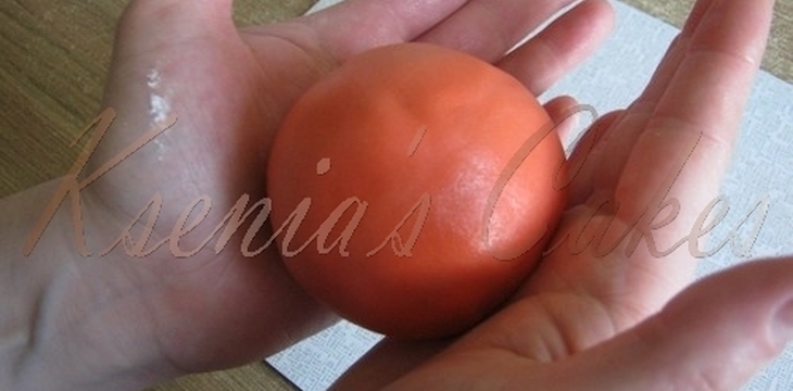 Шаг №9 МК Мандарин от asana