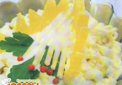 Рецепт: Салат "Восторг"