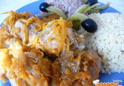 Рецепт: Крученики с паштетом