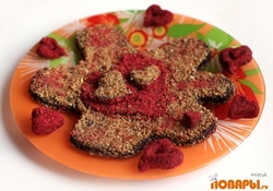 Рецепт: Брауни "Шоколадная любовь"