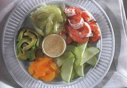 Рецепт: Салат «Гавайский микс»