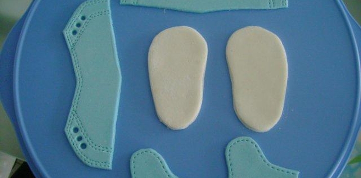 Шаг №2 Кедики из мастики от Annula