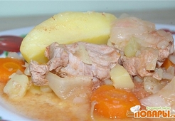 Рагу, свинина с овощами