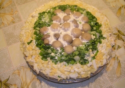 Рецепт: Грибная полянка