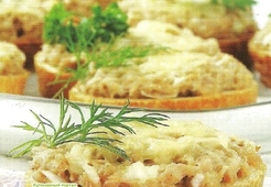 Рыбные тартинки