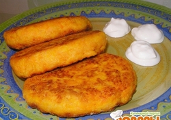 Рецепт: Котлеты морковные