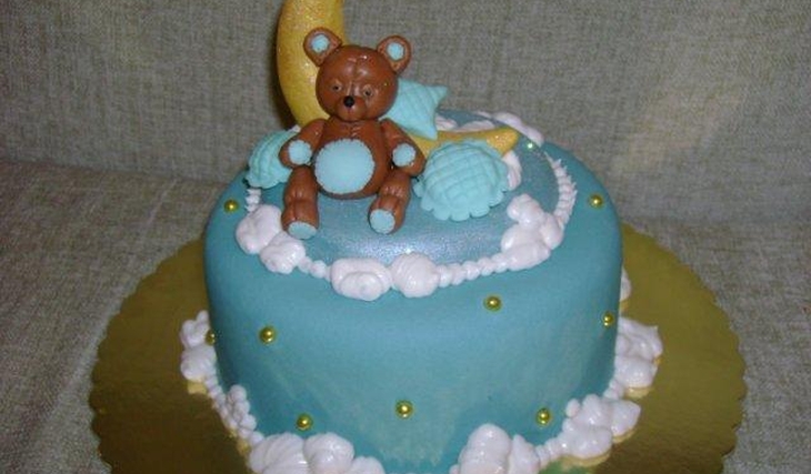 МК Торт с сонным мишкой от Annula