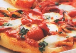 Рецепт: Пицца с жареным перцем