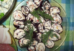 Роллы творожные