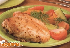 Курица с "дымком"