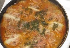 Рыба, тушеная с овощами