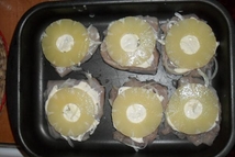 Шаг 4: Каждое филе смазать майонезом по …