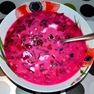 Холодный борщ