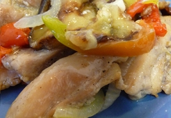 Баклажаны с курицей