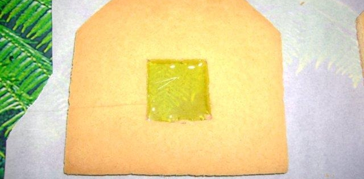 Шаг №18 Пряничный домик от Annula