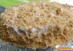 Рецепт: Торт с кремом из сыра филадельфия