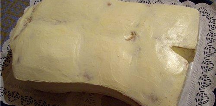 Шаг №3 МК Торт в виде Мужского Торса от selenchik