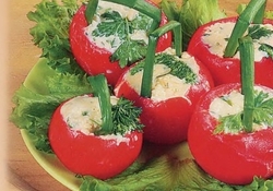 Рецепт: Помидоры с секретом