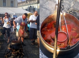 Статья: Жители Венгрии провели фестиваль рыбного супа