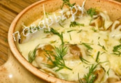 Картошечка с грибочками в горшочке