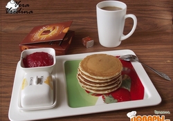 Рецепт: Панкейки (American pancakes)  