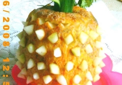 Рецепт: Ананас из дыни