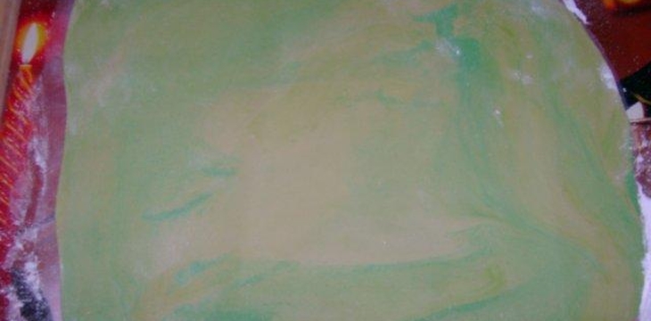 Шаг №6 МК Мраморный рисунок от Annula