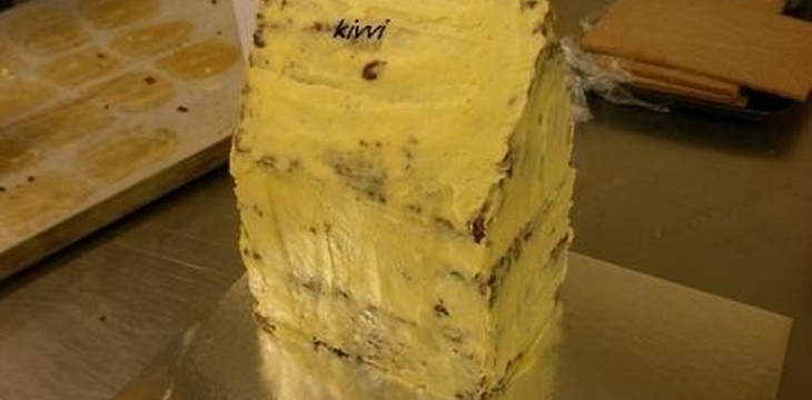 Шаг №2 МК Торт Домик от Kivvi 