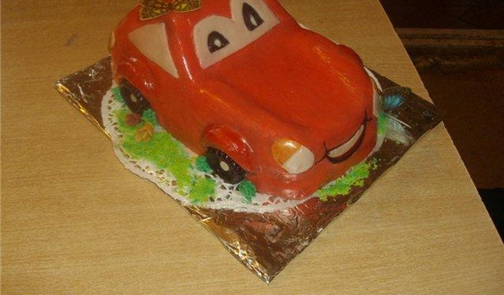 МК Торт Машинка от Тигра-Львовна