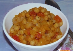 Нут с тыквой 