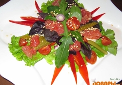 Рецепт: Экзотический салат