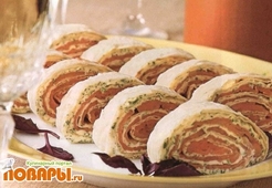 Рулет из лаваша