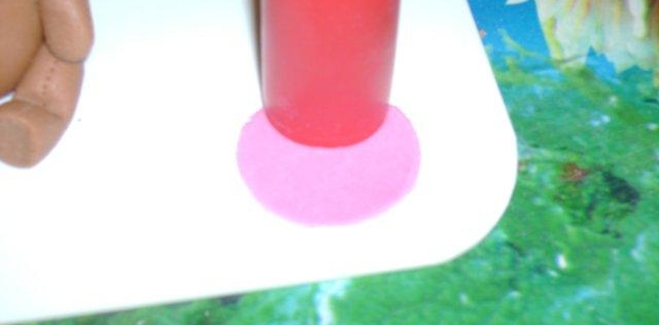 Шаг №12 МК Торт Мишка-малышка от  Annula