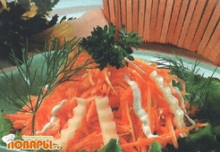 Морковный салат