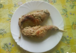 Рецепт: Тушёный кролик